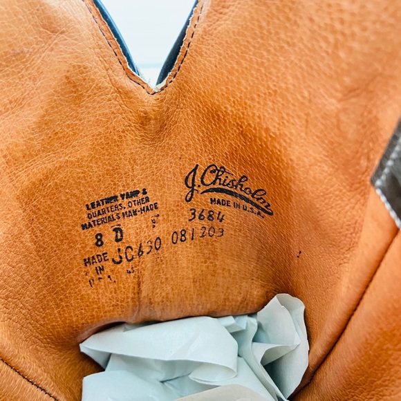 J. Chisholm Green Cowboy Boots - Picture 5 of 10